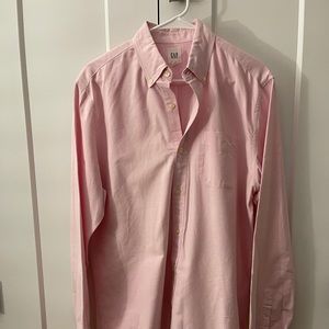 Gap: soft pink button down